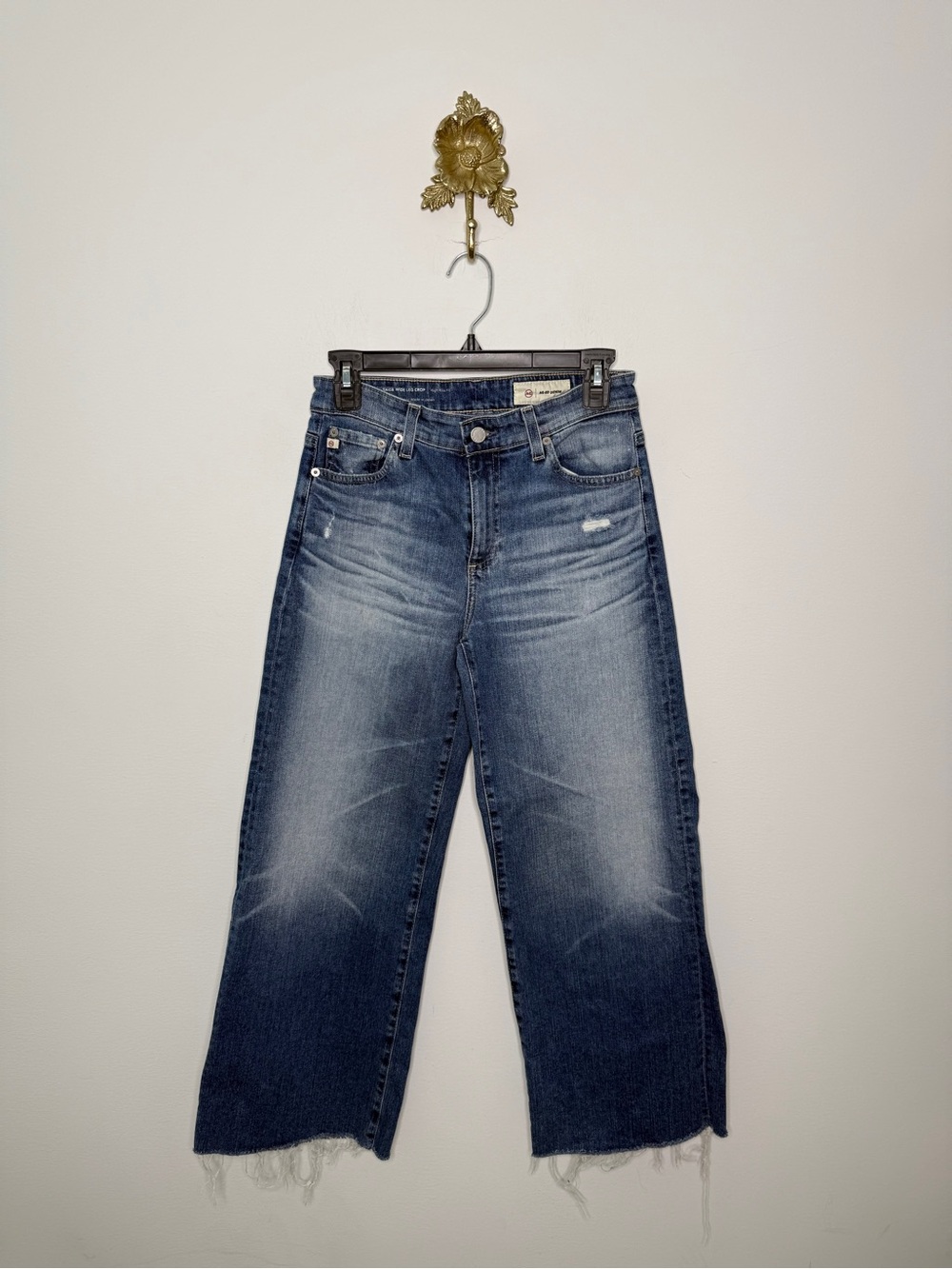 AG Saige Wide Leg Crop (17 Years Wilshire) 25